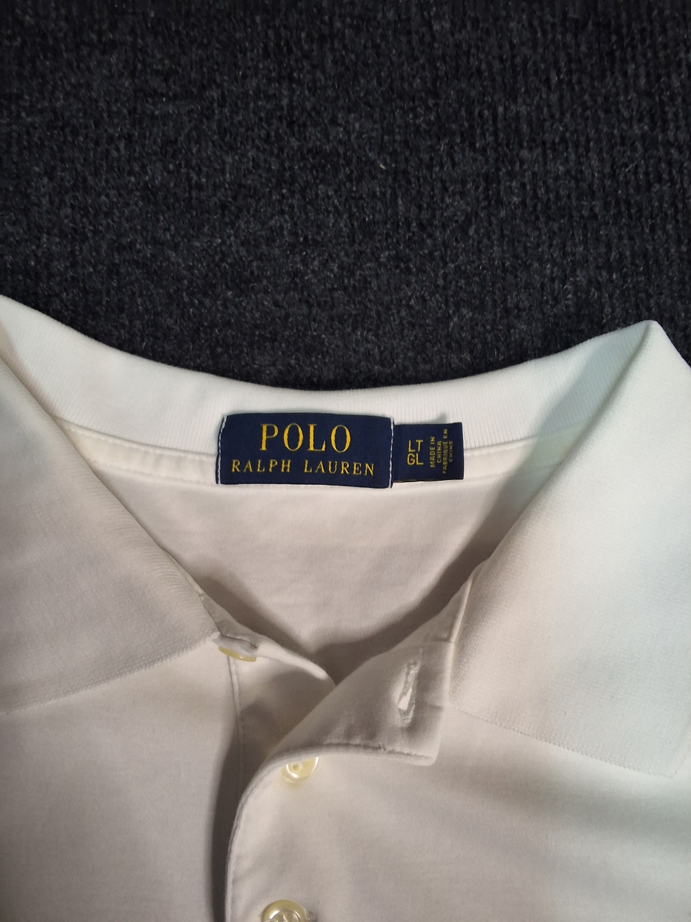 Polo by Ralph Lauren Men's White Short-Sleeve Polo Shirt